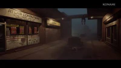 Trailer still of a fog-covered street in St. Amelia at night